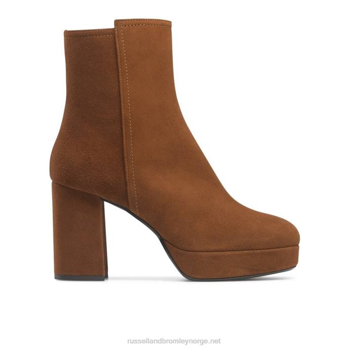 Russell And Bromley DTF346 kvinner honninghoney plattformstøvel tan